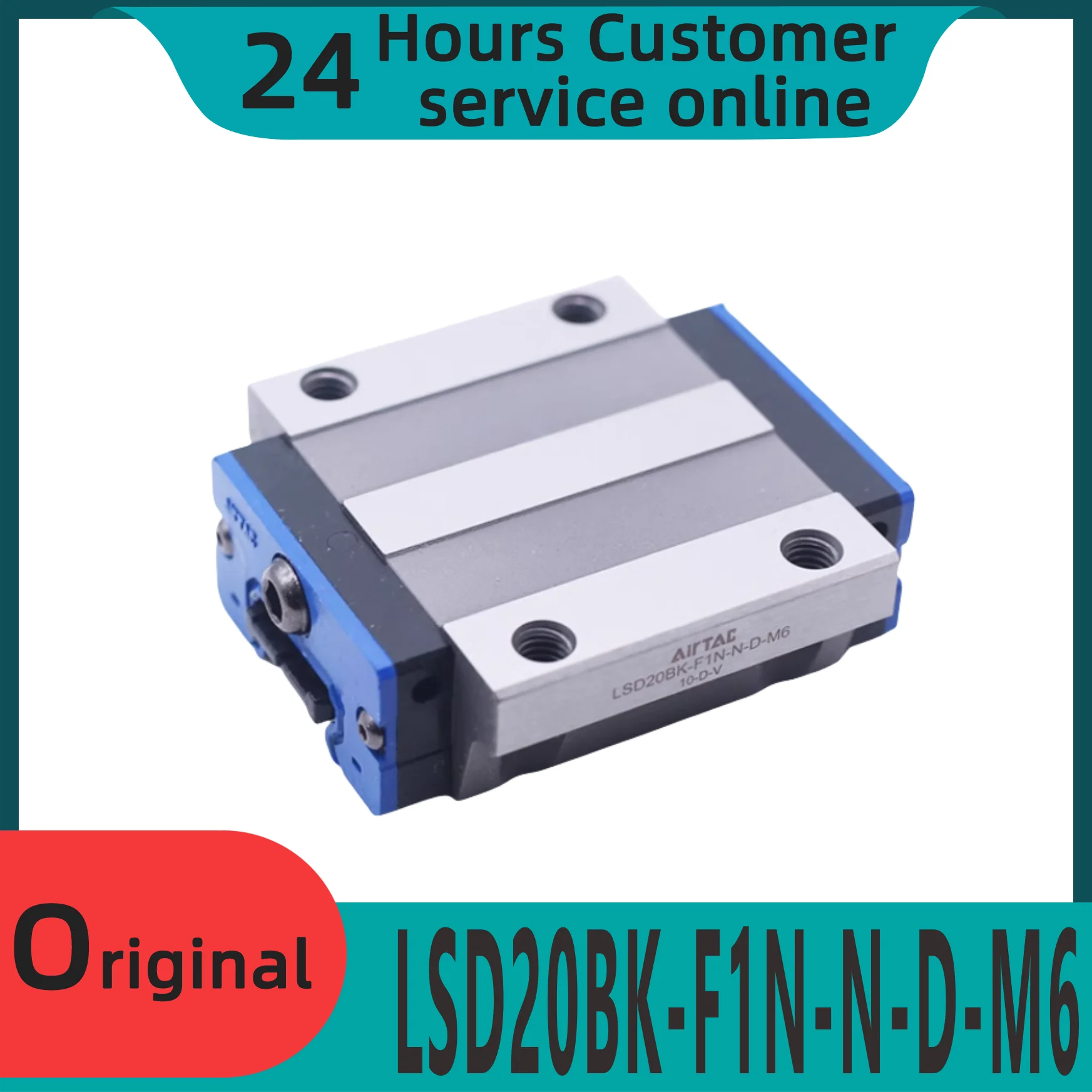 

Brand new original guide rail slider LSD20BK-F1N-N-D-M6 LSD20BK-F1S-N-D-M6 LSD20BK-F2N-N-D-M6 LSD20BK-F2S-N-D-M6