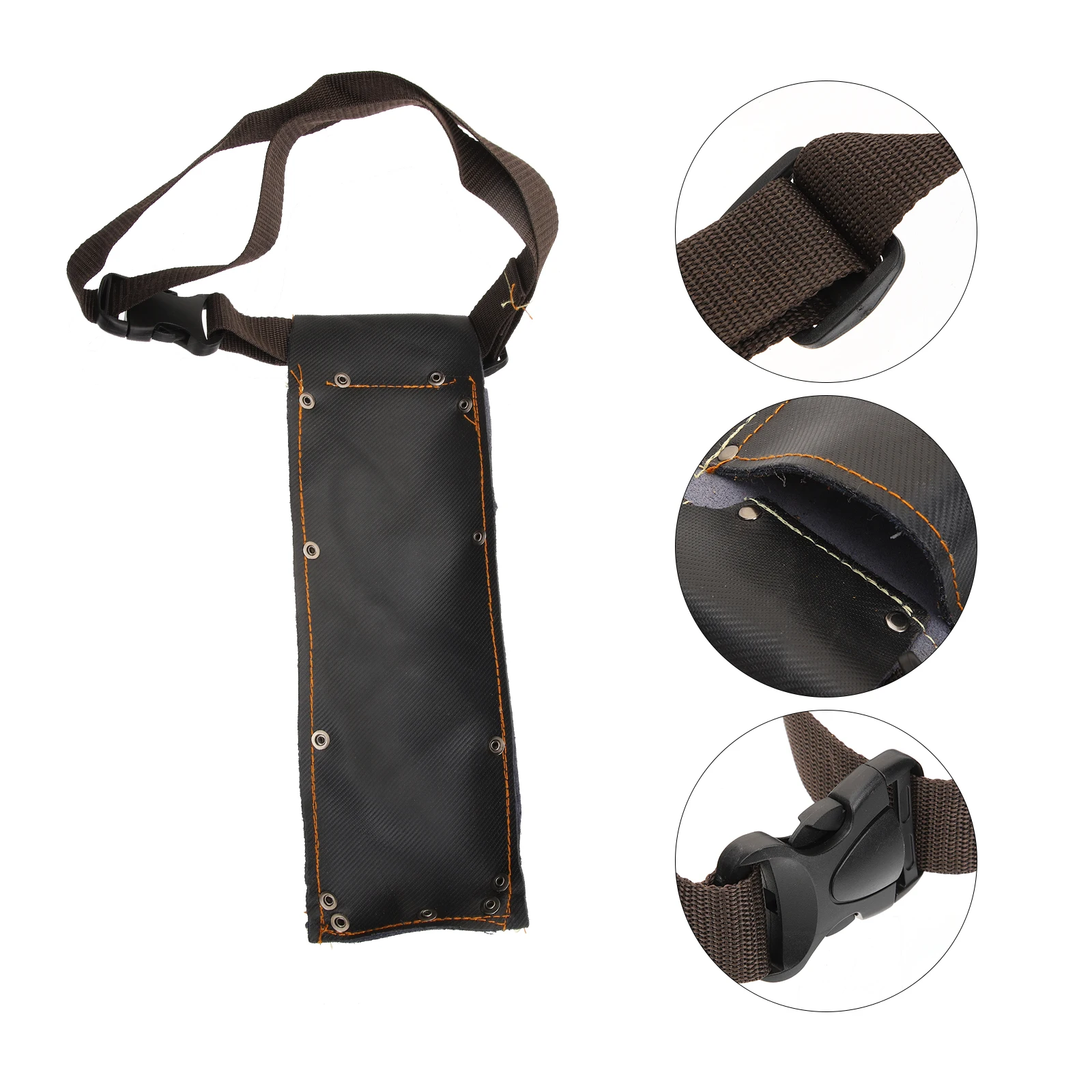 

Welding Rod Holder Bag Cowhide Tools Waist Pouch Electrode Storage Large Capacity Durable Anti Hot Outdoor Work Use