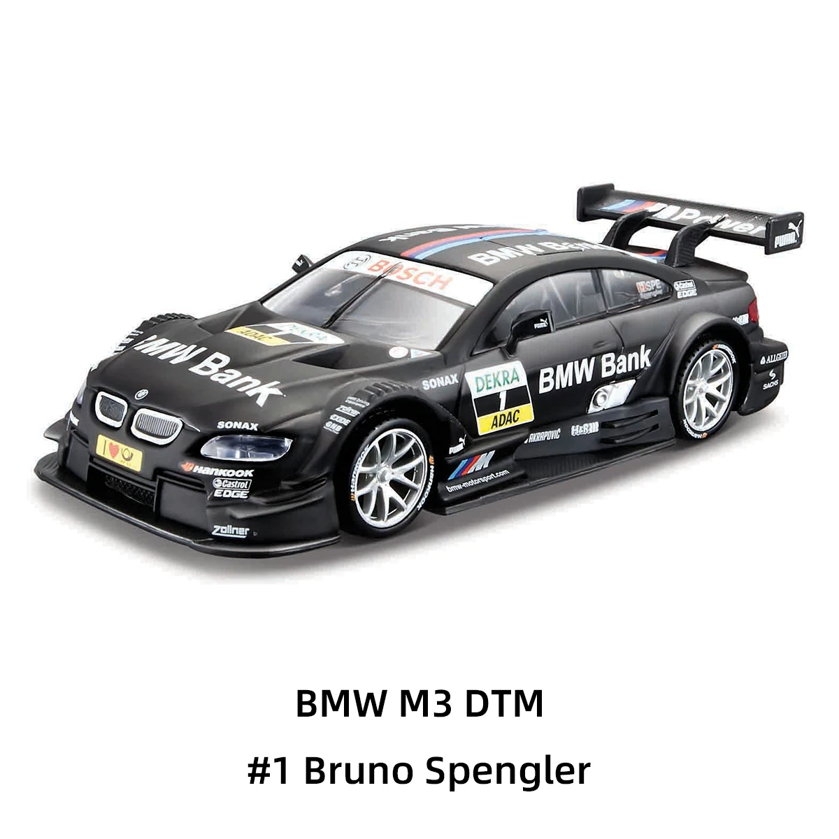 

Bburago 1:32 BMW M3 DTM Static Die Cast Vehicles Collectible Model Car Toys