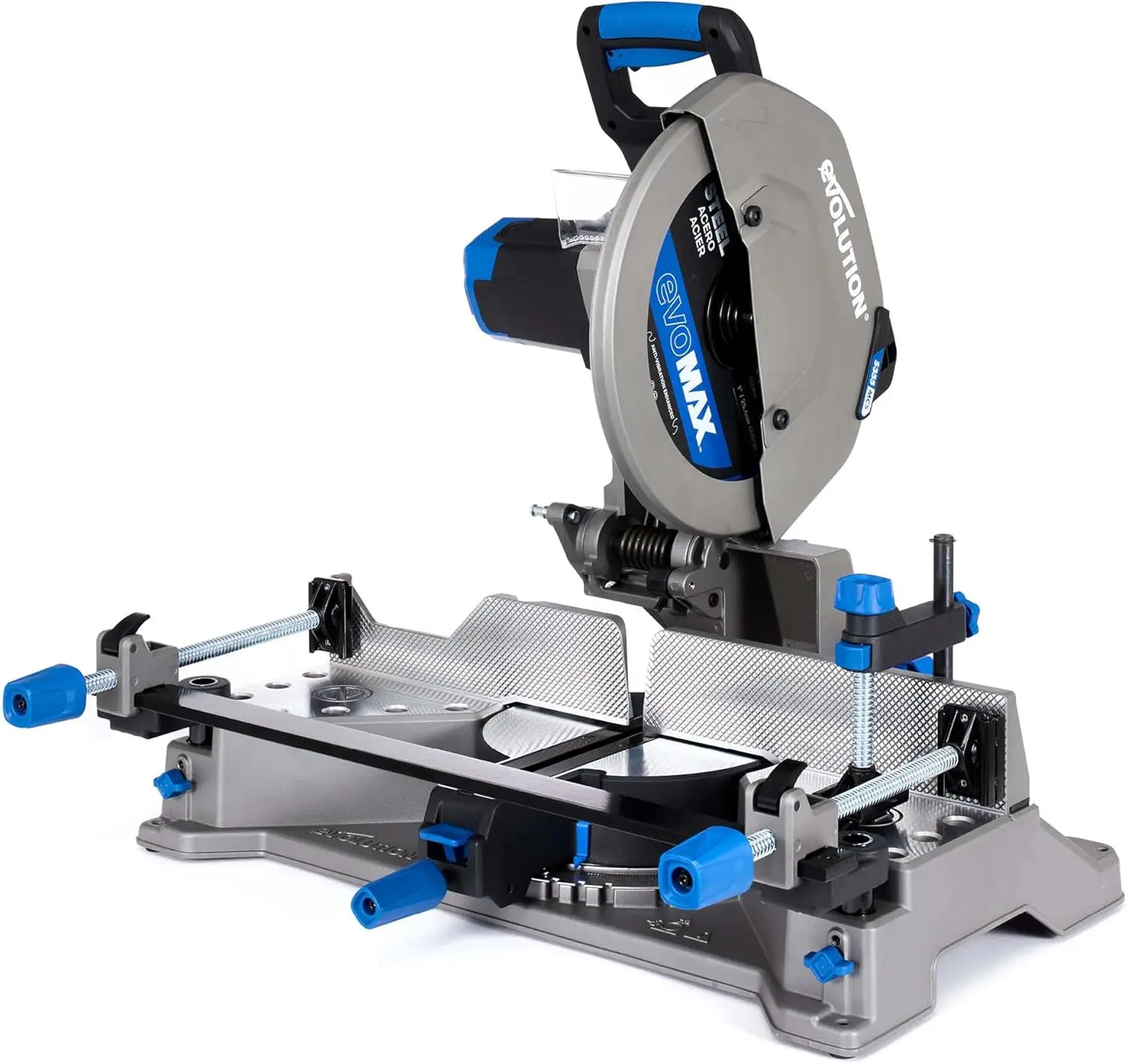 

Evolution S14MCS 14" Mitering Chop Saw | Cold Cut Steel Cutting Saw | EVOMAX Intelligent Motor & Blade | 3500+ Cuts | Burr-Free Cuts | Shadow Guide | +/-46° Miter | Soft Start | Reinforced