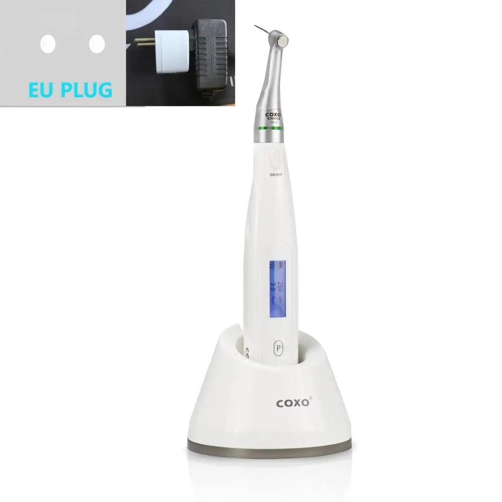 COXO C-SMART-MINI AP+ Bürstenloser Dental-Endomotor Smart mit LED-Lampe 16:1 Standard-Winkelstück mit Apex-Locator 4