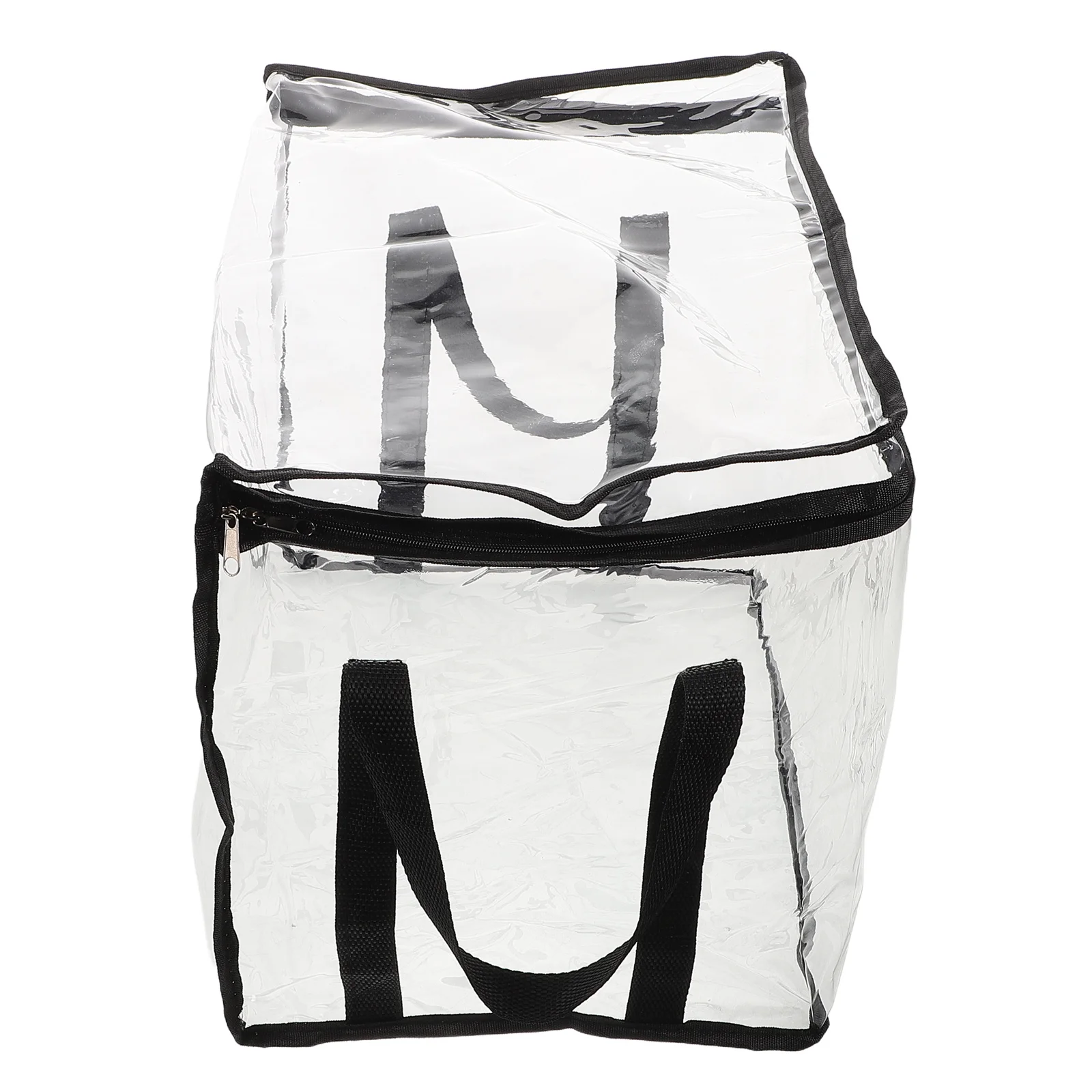 

Portable Collapsible Storage Box Student Clear Book Cube Transparent Organizer Waterproof Large Capacity Book Storage Container