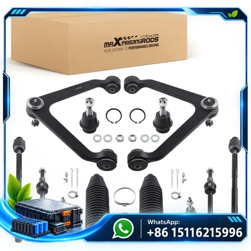 Steel Front Suspension Control Arm Sway Bar End Link Rubber Bushing Powder-coated for for 1500 2002-2005