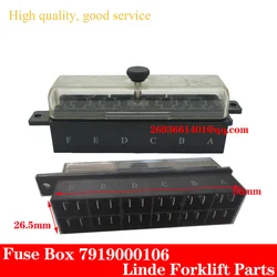 HG4735-6 Forklift Part Fuse Box 7919000106 for Linde Electric Truck 324 335 336 Diesel Truck 350 351 352 1218 1283