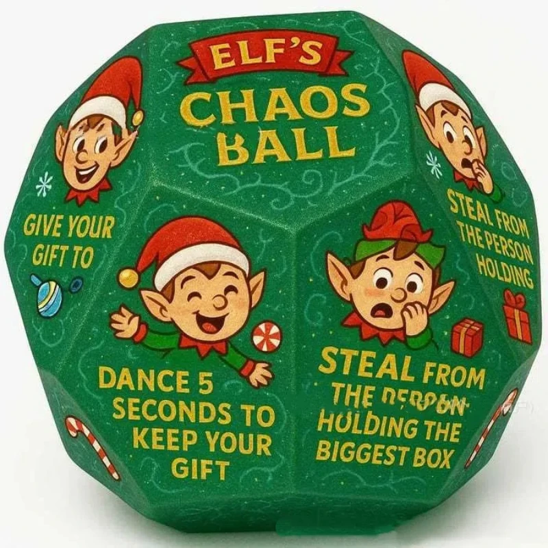 Christmas Hobby & Collectibles Hilarious Gift Exchange Party Games Dice Home Decor