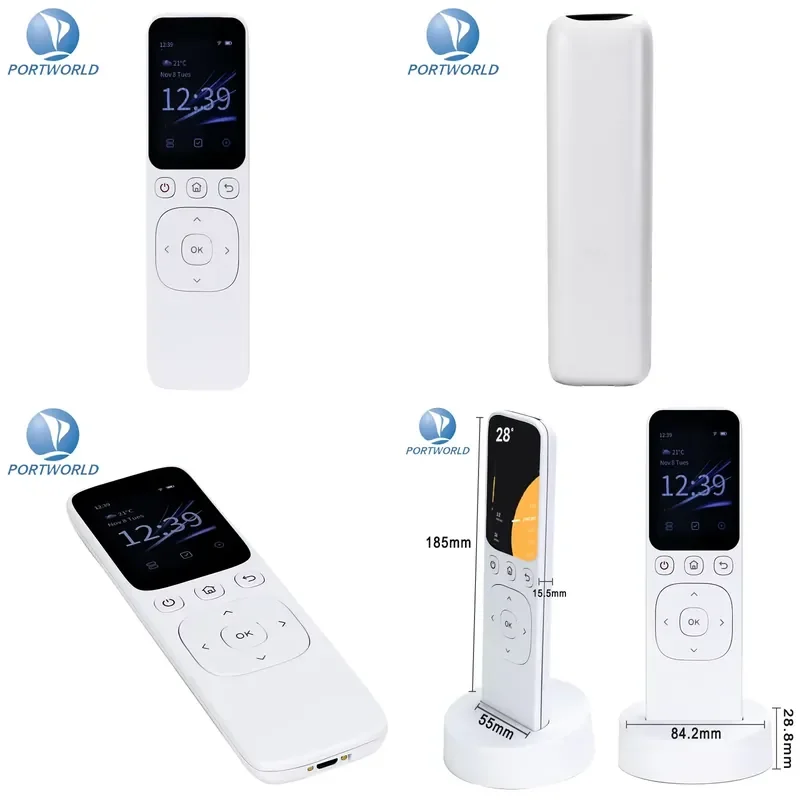 Smart Home Handheld Central Control Panel WiFi IR Remote for Whole House Light TV Curtain Control Compatible