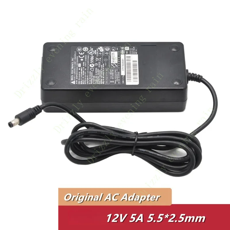 FOR   DELTA EADP-60MB B 12V 5A 60W AC Adapter Charger For CISCO DX70 DX80 341-0231-03 Power Supply OEM 5.5*2.5mm Original