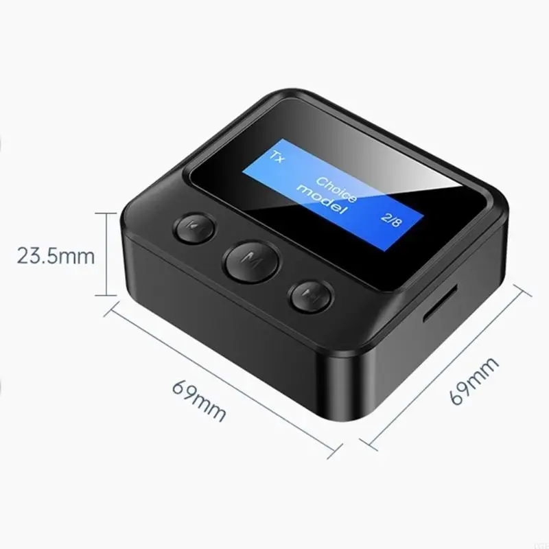 4x7e Wireless RCA3.5mm Auxiliary -Audios -Adapter für Musikstreaming von Smartphones