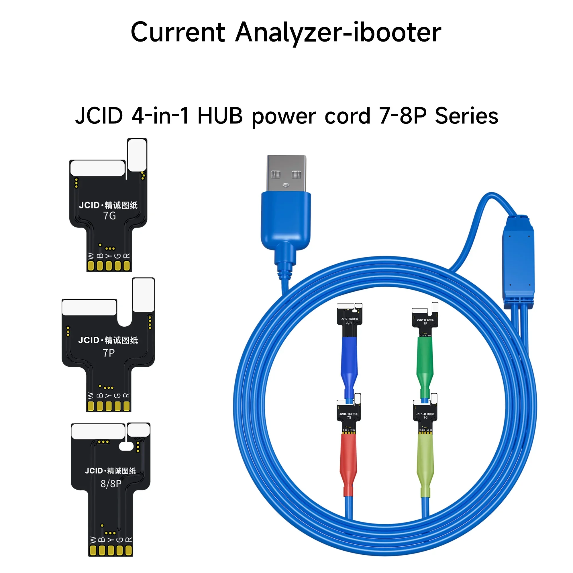 

unique JCID Ibooter Current Analyzer for IP7/8/11/12/13/14/15 Pro Max Full Series Current Checking/One-Key Boot/Voltage Monitor