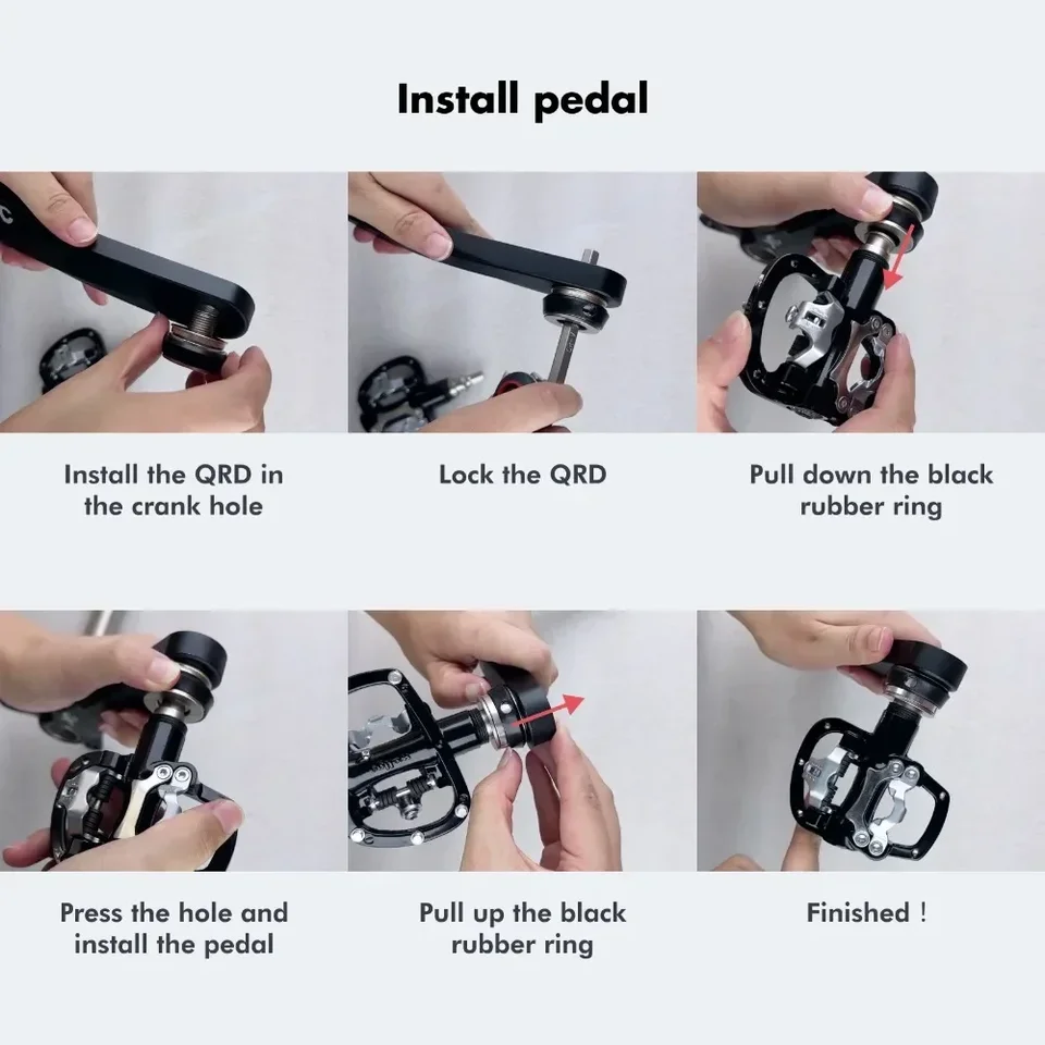 Wellgo Xpedo Pedal Quick Release Device R120B QRD3 QRD2 Mountain