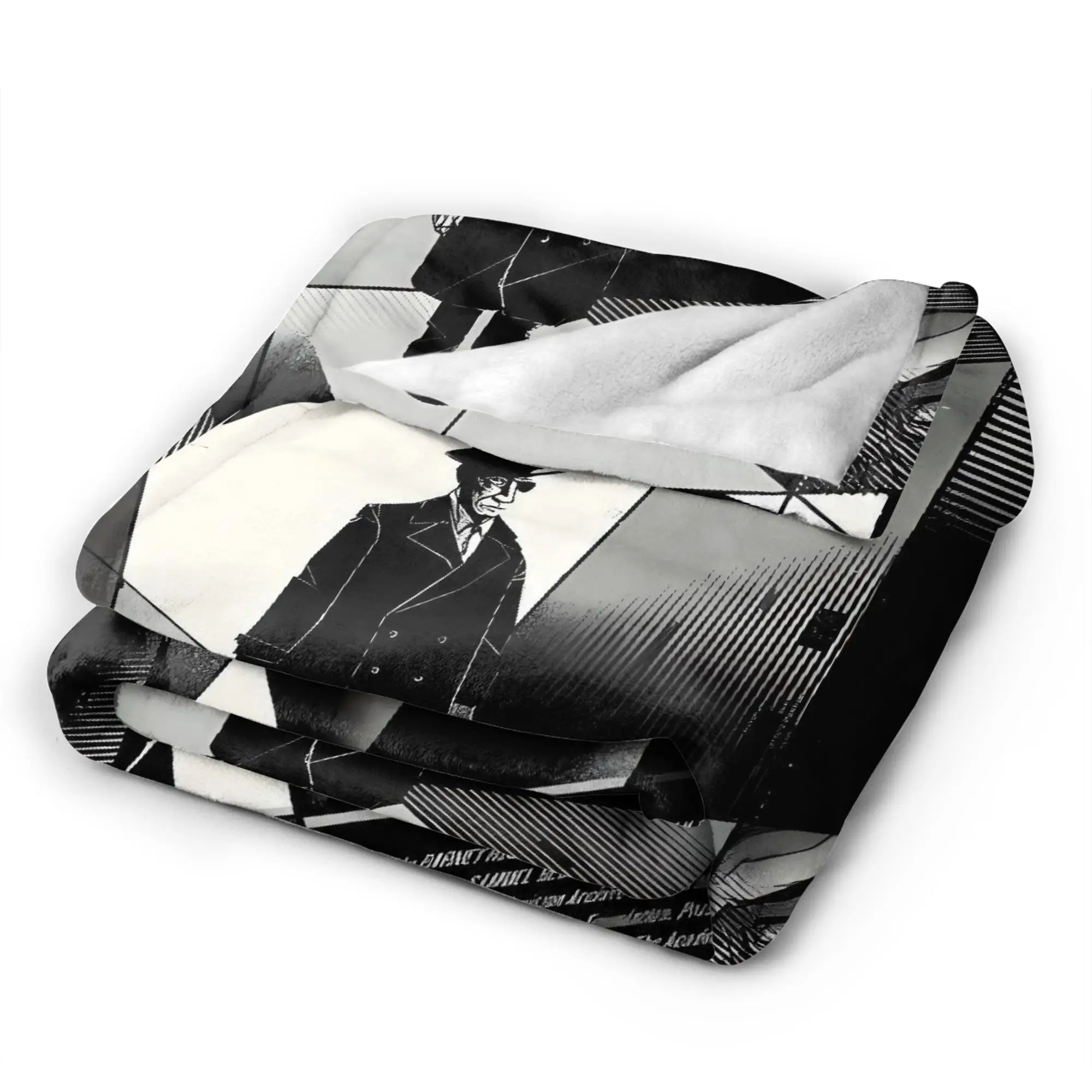 Make Orwell Fiction Again 1984 Graphic Soft Blankets Decorative Plush Throw Blanket Couch Chair Flannel Bedspread Bed Cover
