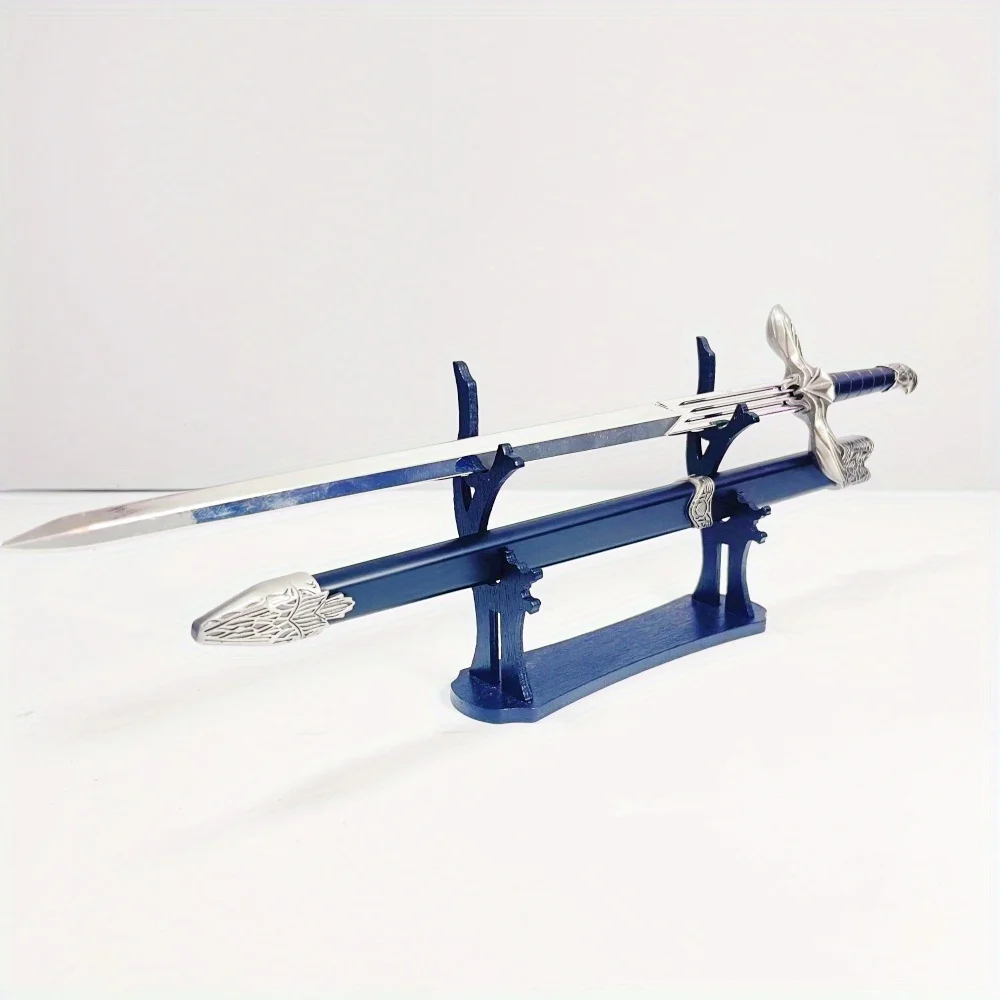 ดาบคาตานะโลหะ Assassin's Creed ขนาด 11.8 นิ้ว ดาบคาตานะญี่ปุ่น ดาบซามูไร ดาบนินจา ของแท้ อุปกรณ์คอสเพลย์ ของเล่น