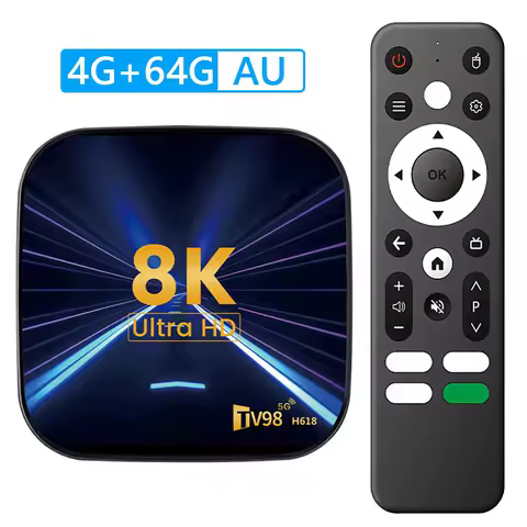 Android 14 Smart TV Box 8K HD Media Player 2.4G/5G Dual WiFi Set Top Box Android Box