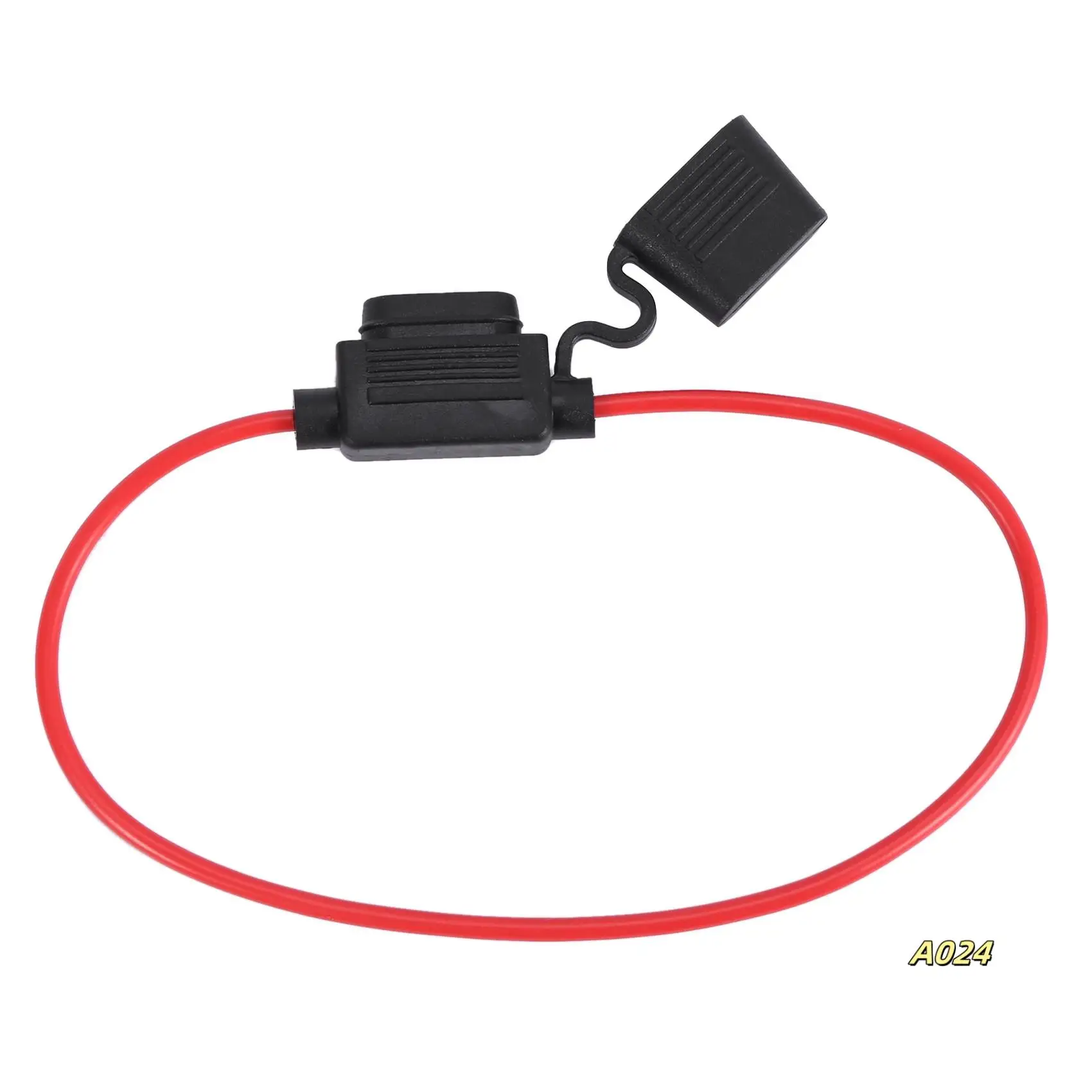 

Inline Fuse Holder ATC/ATO Add-A-Circuit Car Fuse Holder 30 Pack Fuse TAP Adapter With 30 Pcs 15 AMP Standard Fuses