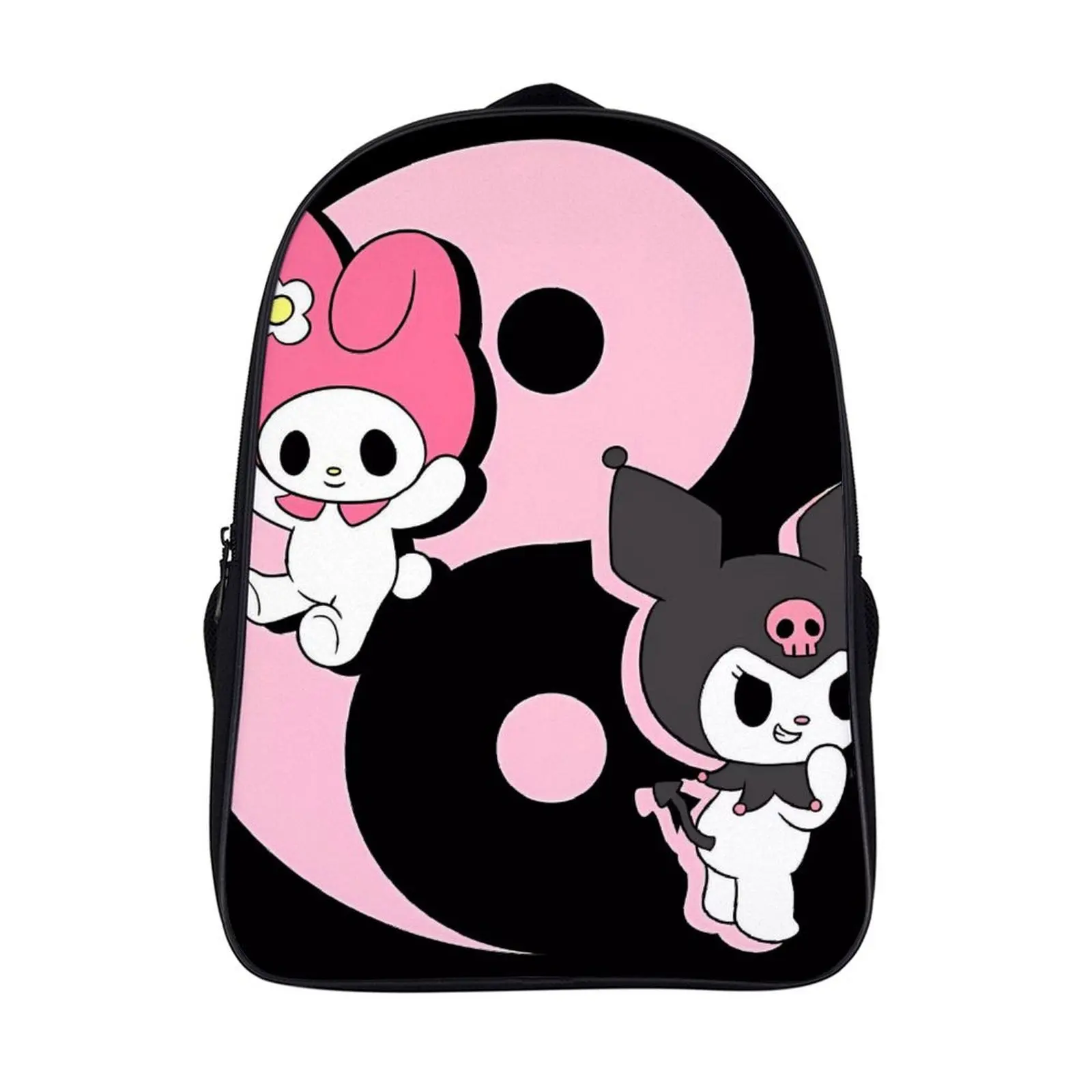 

Cartoon Sanrio Kuromi Fashion Student's Backpack School Bag 16 Inch 2 Compartment Backpack Student Schoolbag