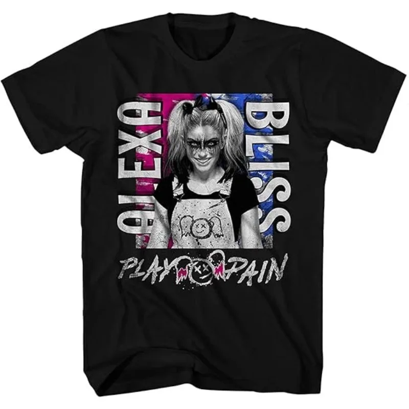 Alexa Bliss Merch 2026 T-shirt unisexe pour hommes, hauts à manches courtes, vêtements à la mode, hauts décontractés Y2K
