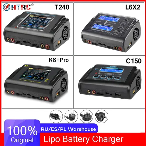 Dual Channel LiPo Charger 150W 240W HTRC
