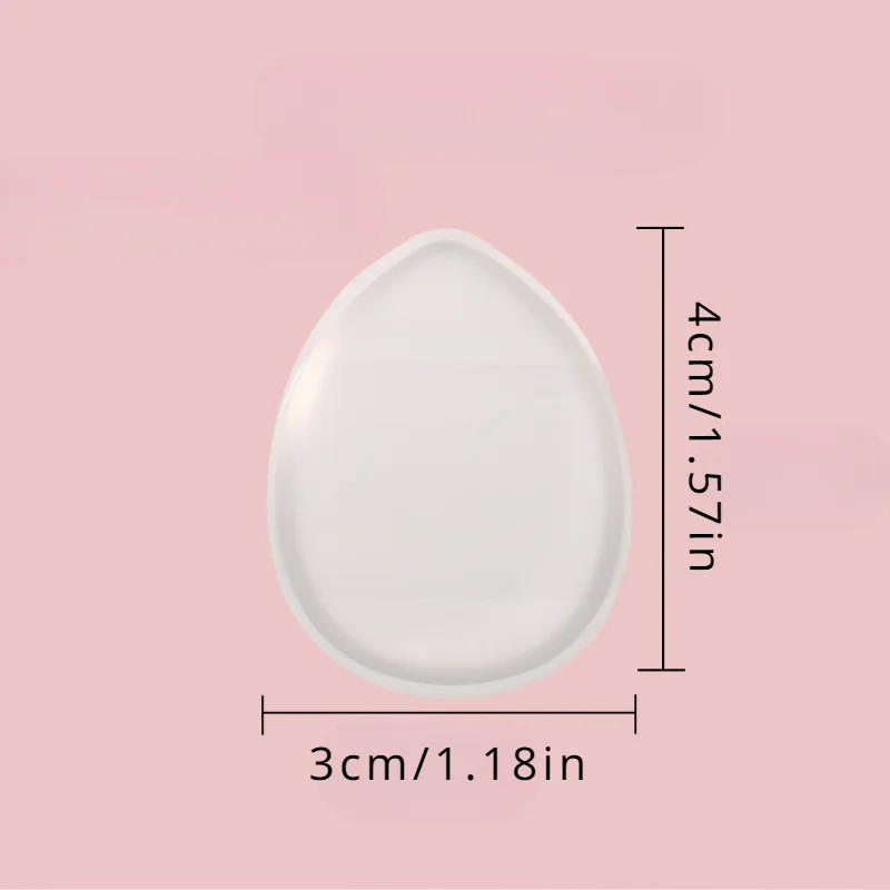 Mini pontas dos dedos de silicone de 1/5 pacotes - pincéis de maquiagem reutilizáveis e sem fragrância para base, corretivo e pó