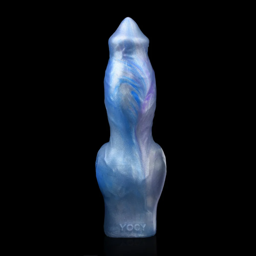 QKKQ Fantasy Penis Sheath Dog Knot Dildo Silicone Monster Penis Enlargement And Extender Sex Toys For Men Male Masturbator 18+