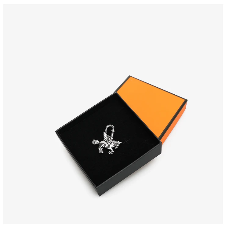 

CAITIN KAIE Animal Lock Pendant 2024 New Pegasus Platinum Kelly Vegetable Basket Bag Lock Accessories