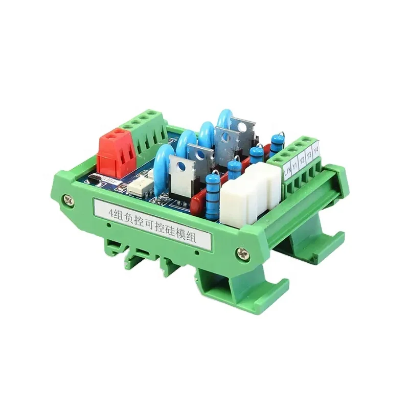 3PCS JR-4K Silicon Controlled Rectifier Module 4 Channel SCR Module Thyristor Control Board PLC AC Amplifier CARD Relay Module