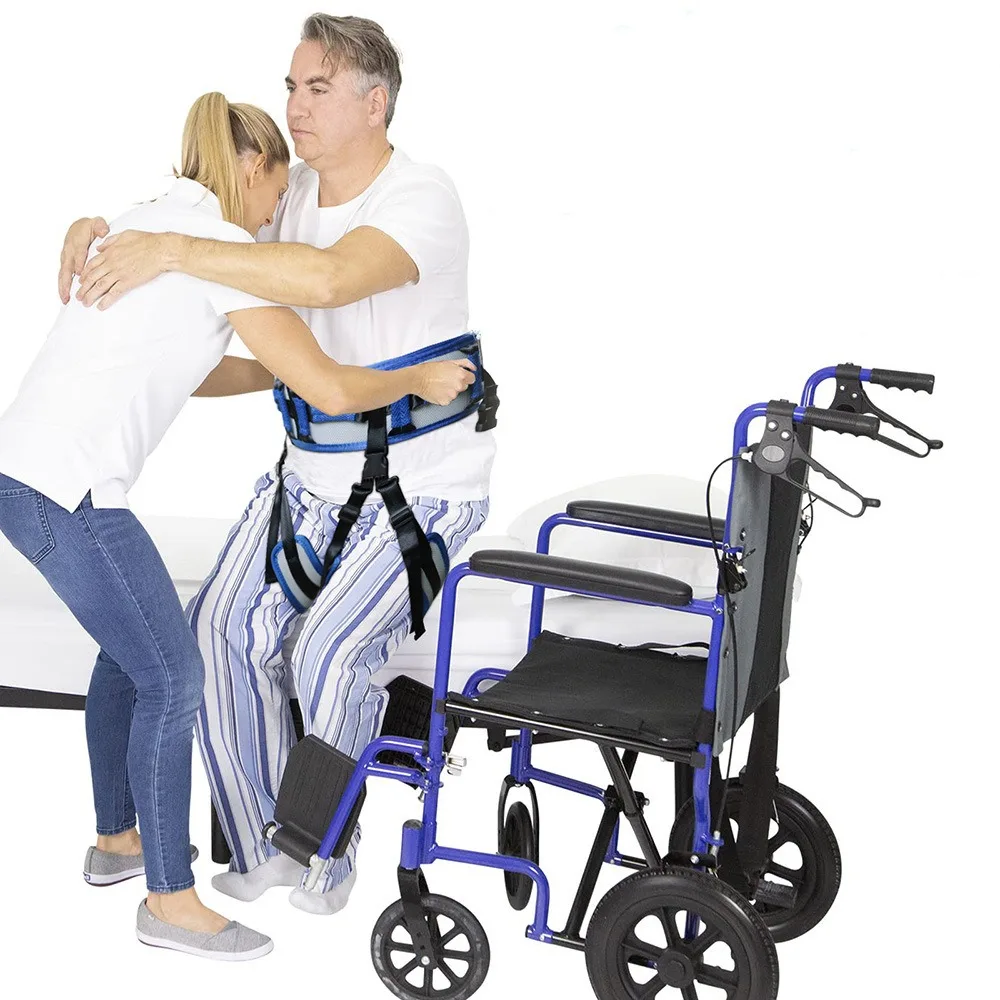 Medical Rehabilitation Assisted Walking Waist Strap Patient Stroke Hemiplegia Standing Rehabilitation Training Aid Transfer Belt