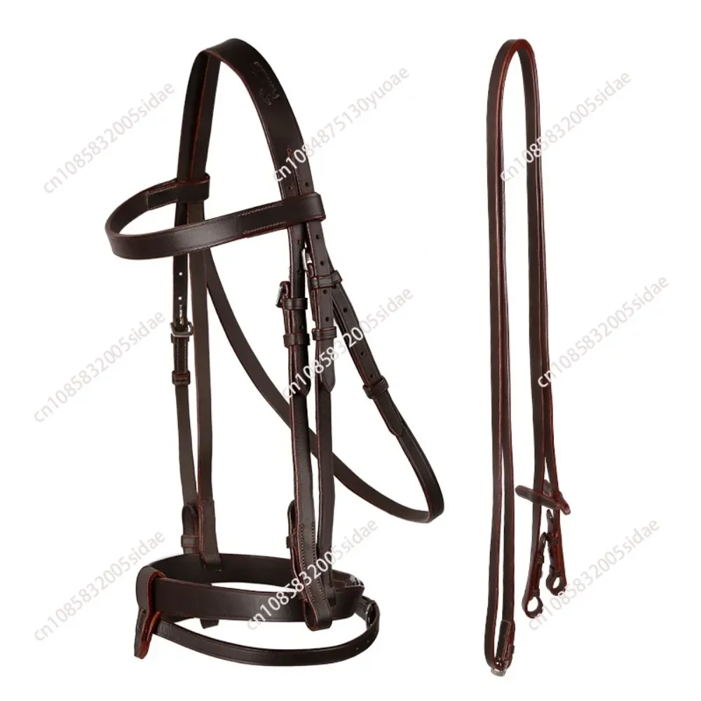 classical endurance bridle with leather reins the best price equestrian equipments dark brown training aid