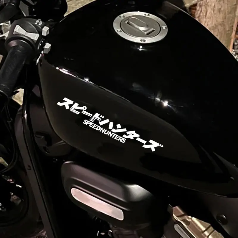 JDM Style Speed Hunter wasserdichter Aufkleber, Vinyl-Sticker, Racing-Design-Dekor für Auto, Motorrad, Helm und Laptop – Detail 3