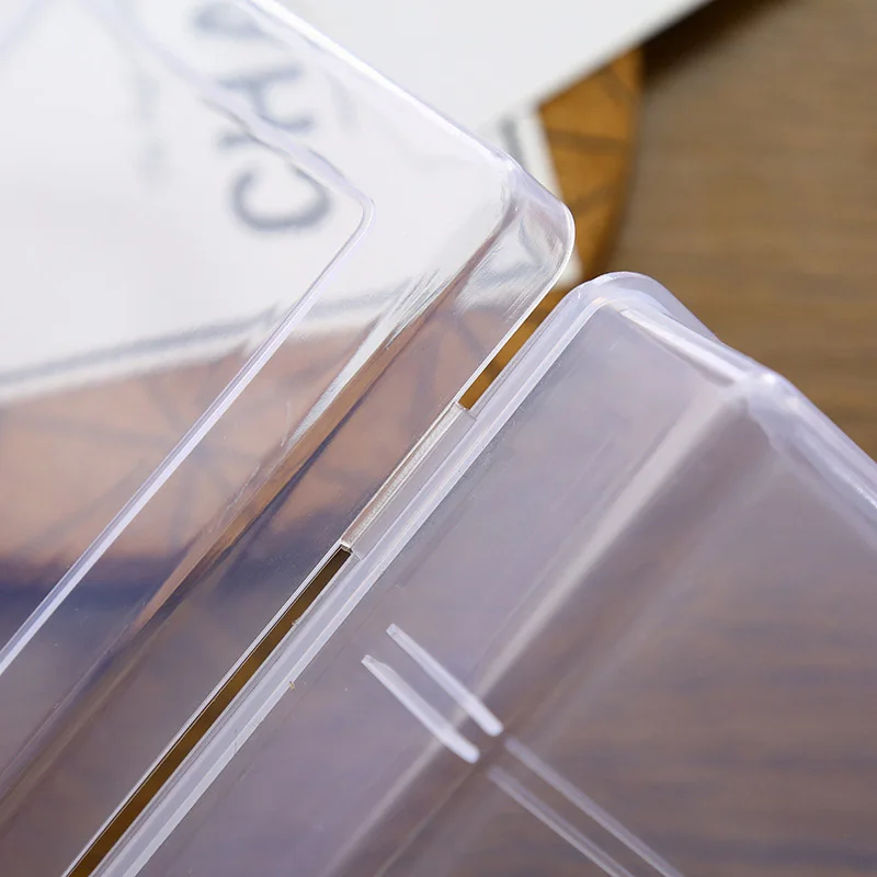 Transparent Storage Container Jewelry Box Plastic Cosmetics Storage Box Holder Case Container Transparent Jewelry Screw Box