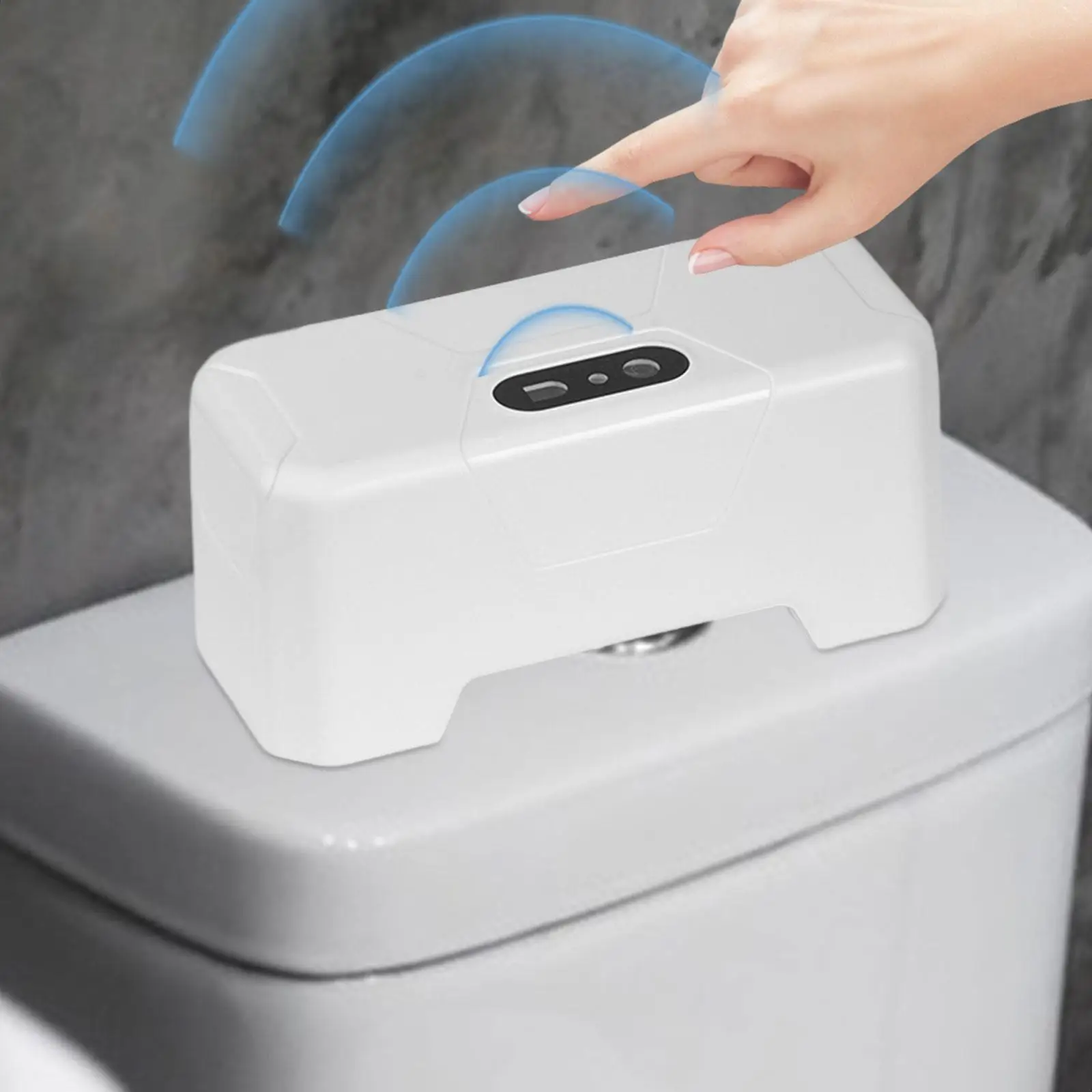 

Automatic Toilet Flusher Smart Toilet Flush Aider Toilet Flush Button Sensing