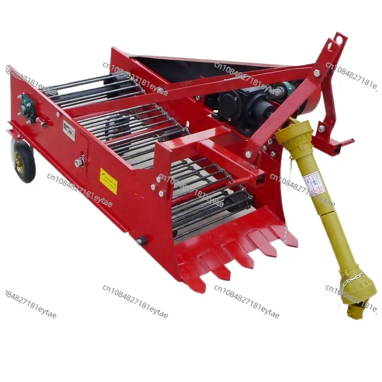 Farm Implement 4 Wheel Tractor Potato Digger Garlic Harvester Onion Harvester 60cm
