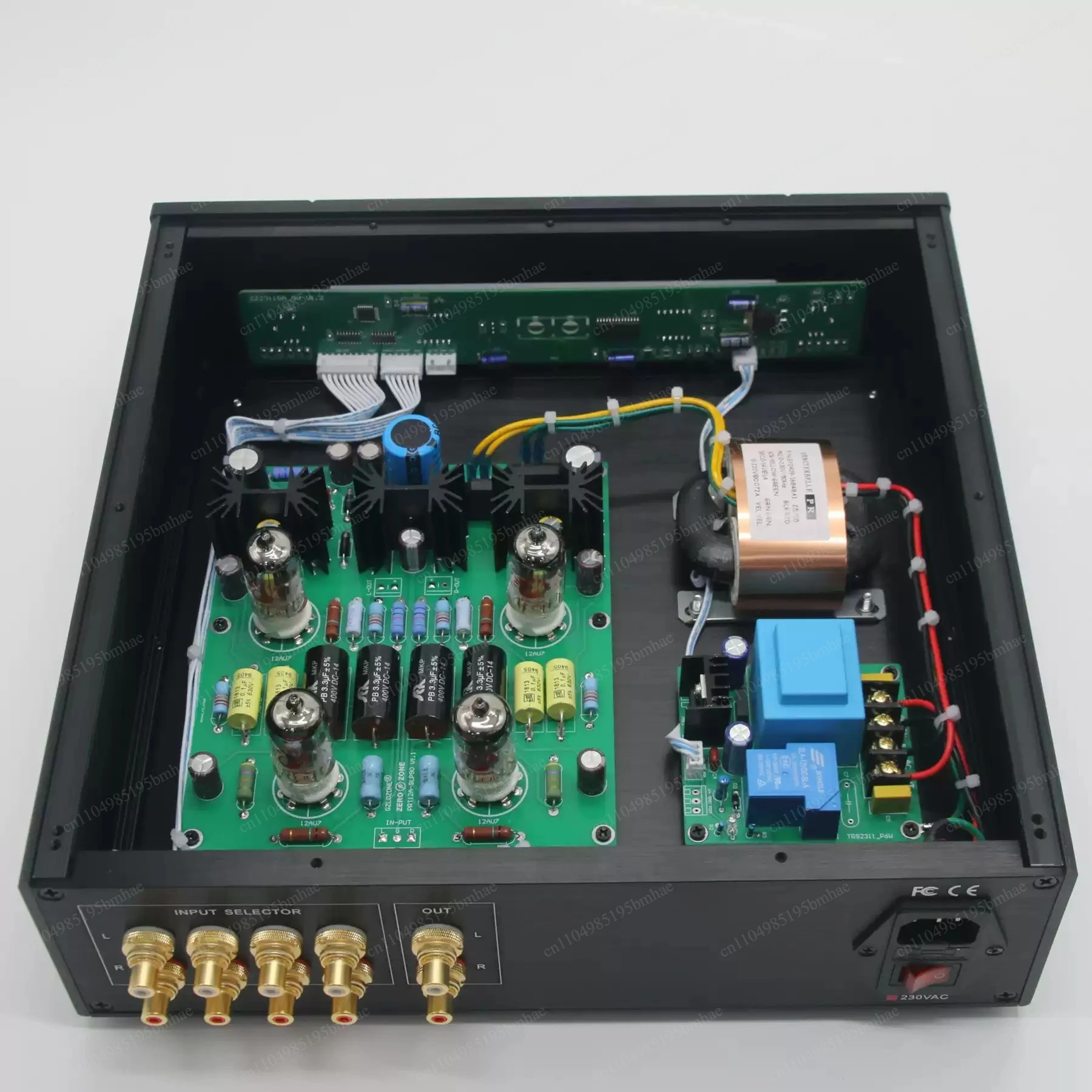 STR12A Reference SLP90 Circuit 12AU7/ECC82 Vacuum Tube Preamplifier HiFi Stereo Remote Control Audio Pre-Amp