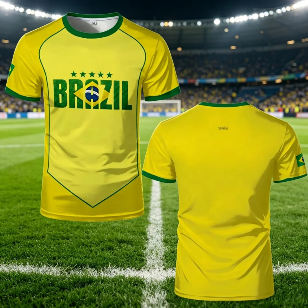 Brazil National Team Football Jersey