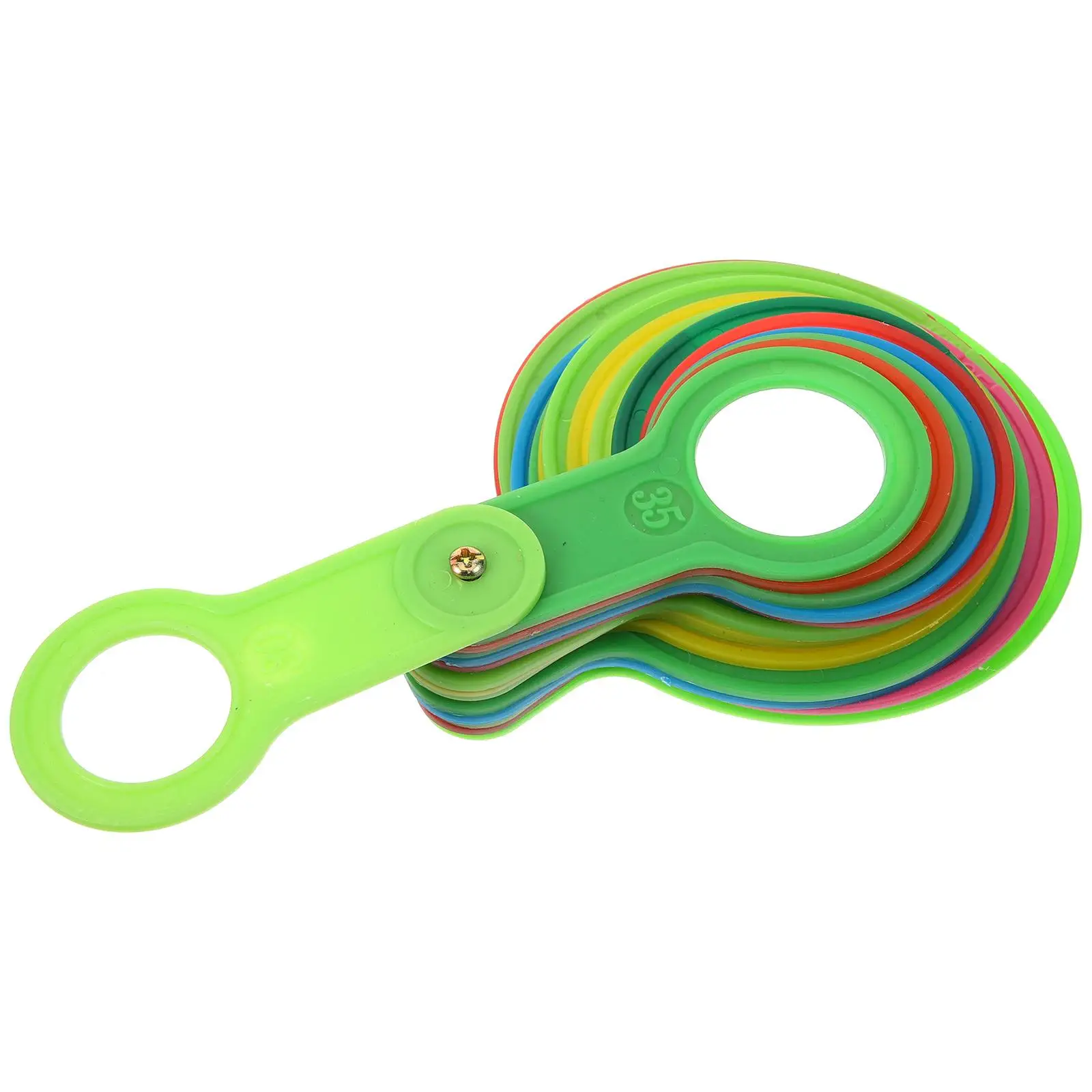 

30 110mm Fruit Measuring Tool Plastic Diameter Gauge Rings Set Farm Grading Board For Citrus Lemons Garden Tools Shovel Spade