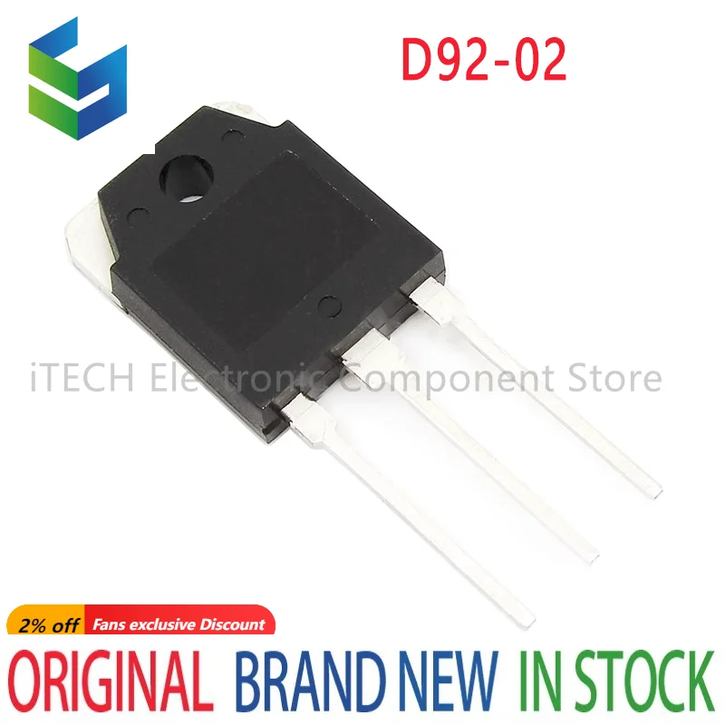 

10PCS/Lot New WSAD92-02 D92-02 92-02 or SFAD92-02 or SFRD92-02PN D92 TO-3P 20A 200V Fast Recovery Diode