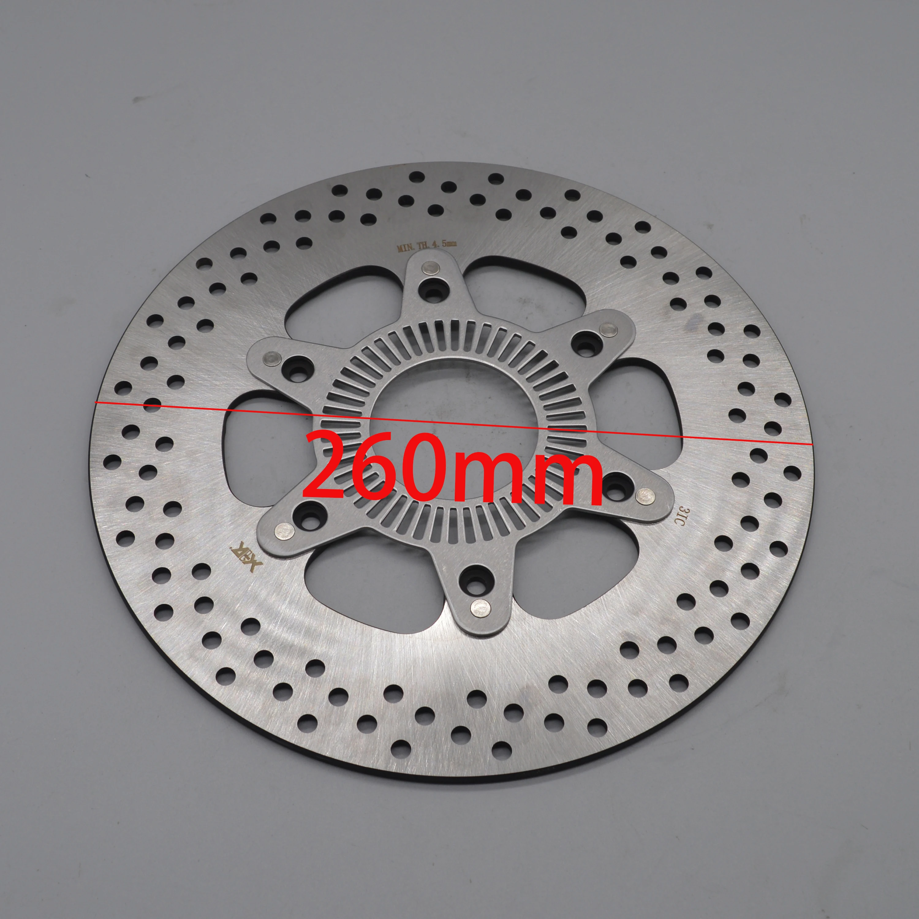 500cc Motorcycle Front Brake Disk Disc Spokes Rear Plate for