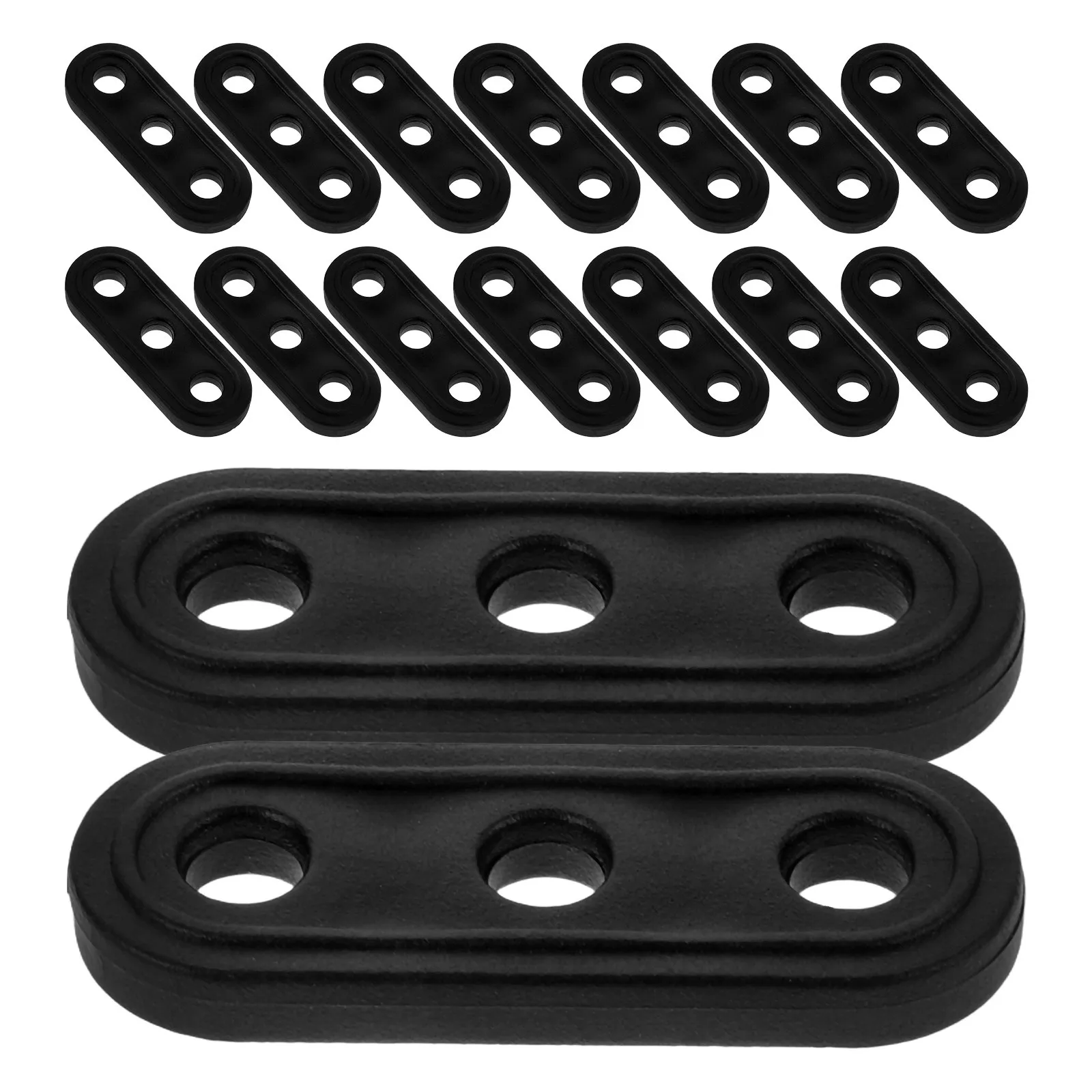 

100Pcs Tent Rope Tightener Plastic Buckles Portable Tent Wind Rope Tensioners Adjustable Outdoor Camping Cord Fixers