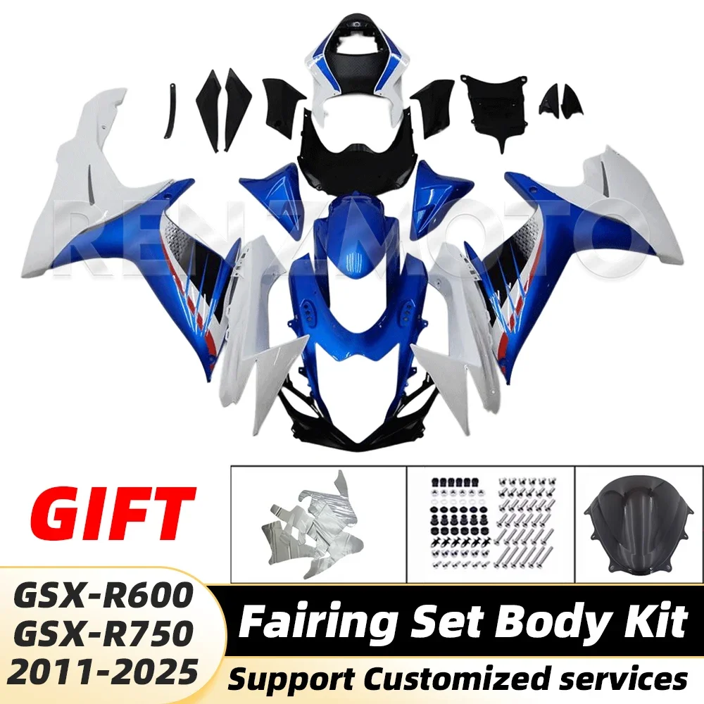 

For Suzuki GSX-R600 R750 2011-2025 K11 2012 2013 Fairing Moto Set Body Kit Decoration Plastic Guard Plate Accessories Shell 08
