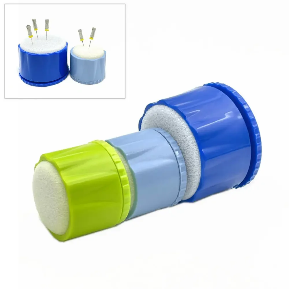 

Dental Equipment Round Endo Stand Cleaning Foam File Drills Block Holder Wtih Sponge Autoclavable Dentist Products 1pc