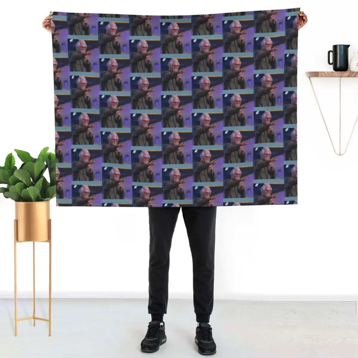 Baby Billy Freeman Throw Blanket Hairys Plaid halloween Moving Quilt Large Blankets