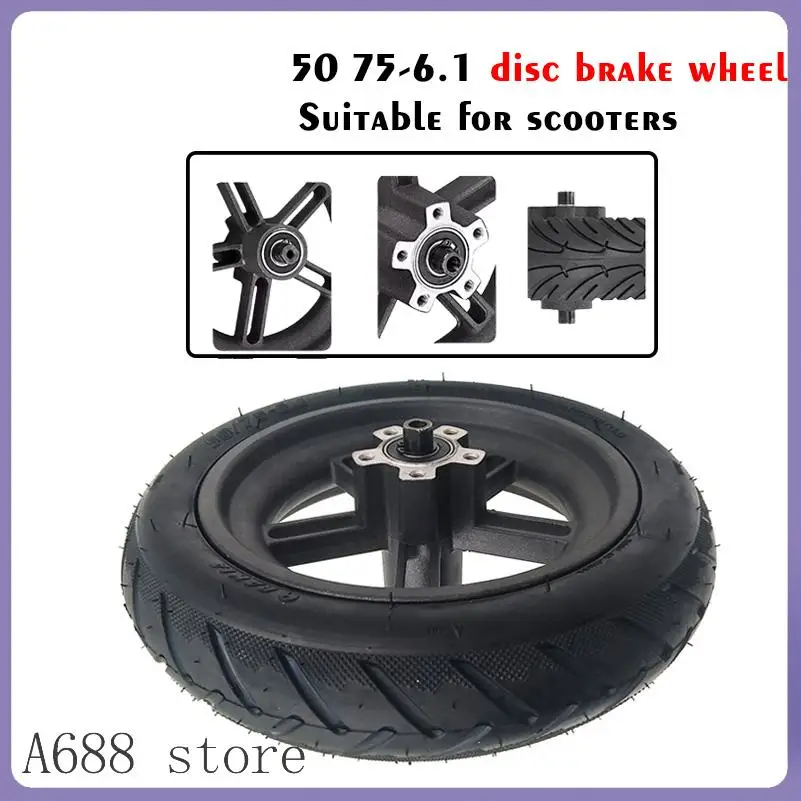 

8,5-дюймовое надувное заднее колесо 50/75-6.1 с дисковым тормозом, замена колеса для электросамоката Xiaomi Mi Home M365