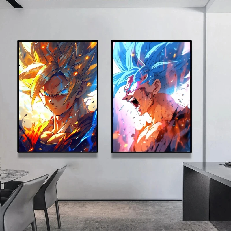 

Canvas Artwork Painting Dragon Ball Kakarot Prints and Prints Cuadros Best Hanging Modern Living Room Children's Bedroom Decor