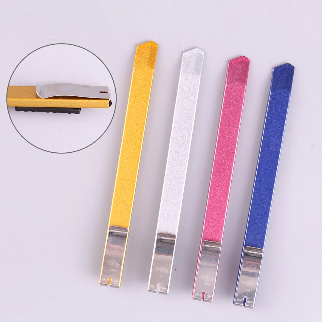 4PCS Retractable Box Cutter 9MM Blade Utility Knife Carbon Steel Self-Locking Design Cutting Tools for Model Airplane Small