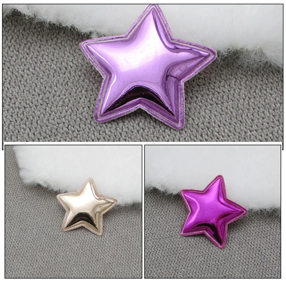 40 Pcs Pentagram Stars Small Decor Suite Mini Super Mirror Party Decorations Photo Props