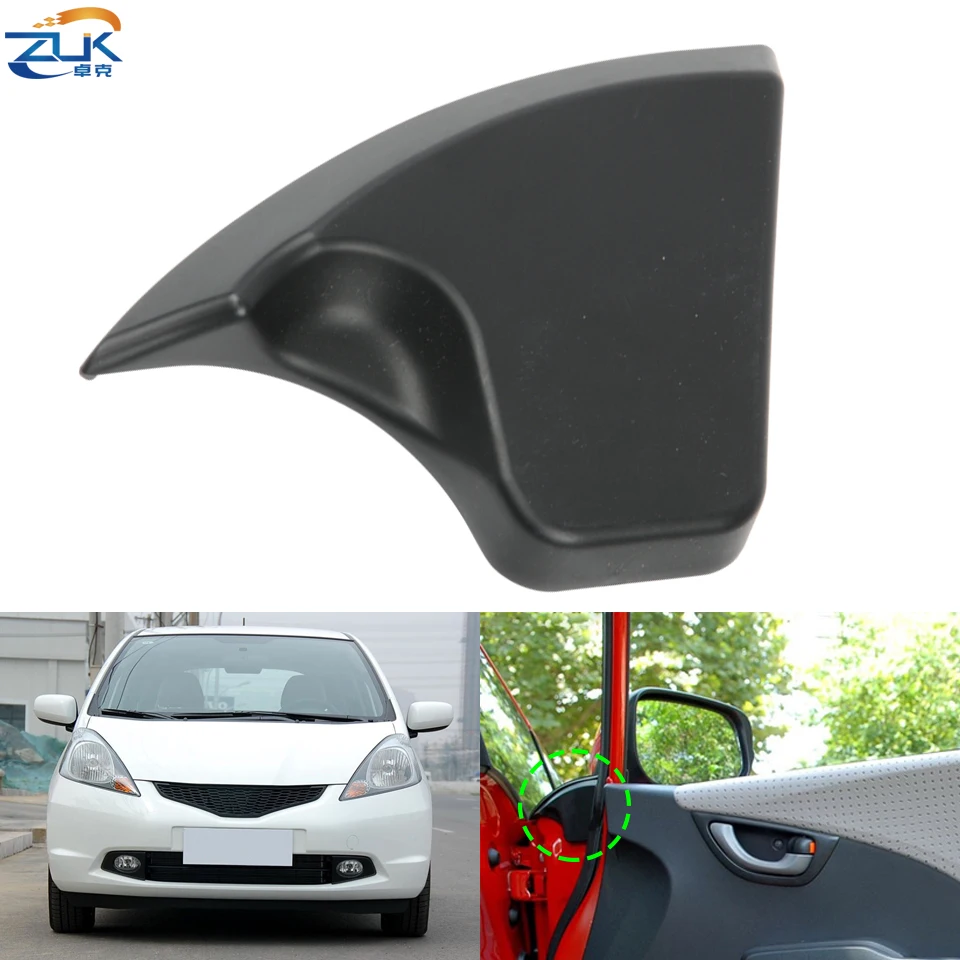 ZUK Door Mirror Cover For HONDA FIT JAZZ GE6 GE8 GP1 2009-2014 Rearview Side Mirror Screw Cap OEM:76270-TF0-000 76220-TF0-000