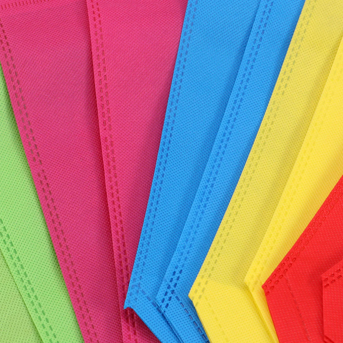 

24pcs Gift Tote Bag H Bags Shopping Party Favors Pouch Durable Reusable Non Woven Fabric Lightweight Halloween Trick