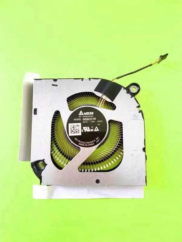 New Laptop CPU Cooling Fan Radiator For ACER  N22C11 NS8CC19- 21G14 Metal fan blade