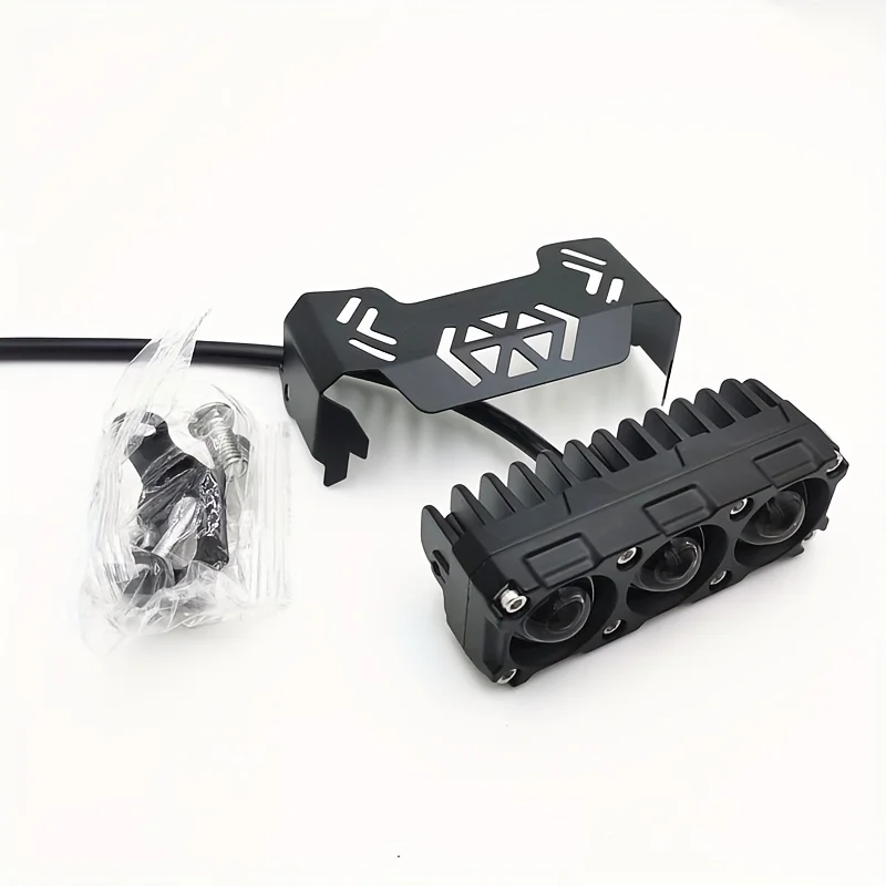 4 Zoll Weiß-Gelbe Zweifarbige Zusatz-Nebelscheinwerfer Fern-/Abblendlicht Offroad LED-Scheinwerfer für Auto LKW SUV 12V Zubehör – Detail 9