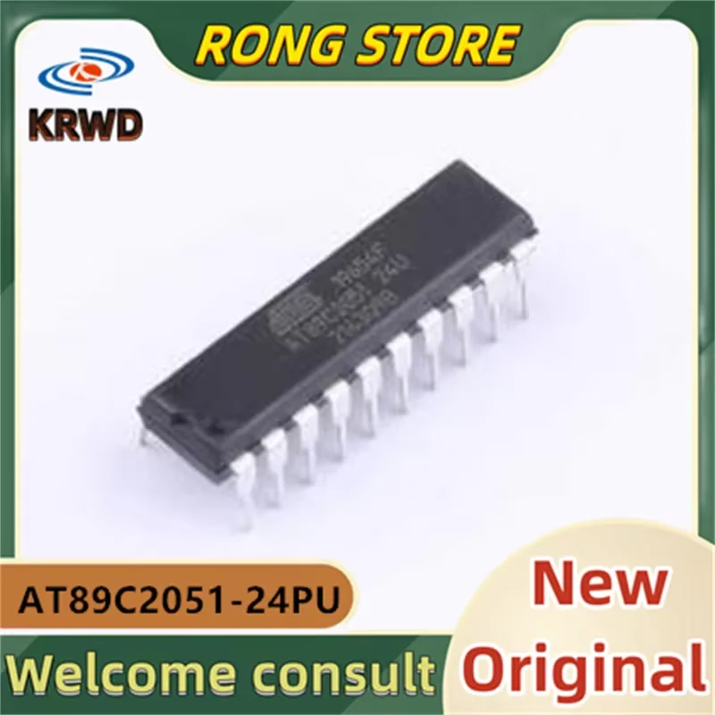 

(5 шт.) новый и оригинальный чип IC AT89C2051-24PU AT89C2051-24 AT89C2051 DIP-20