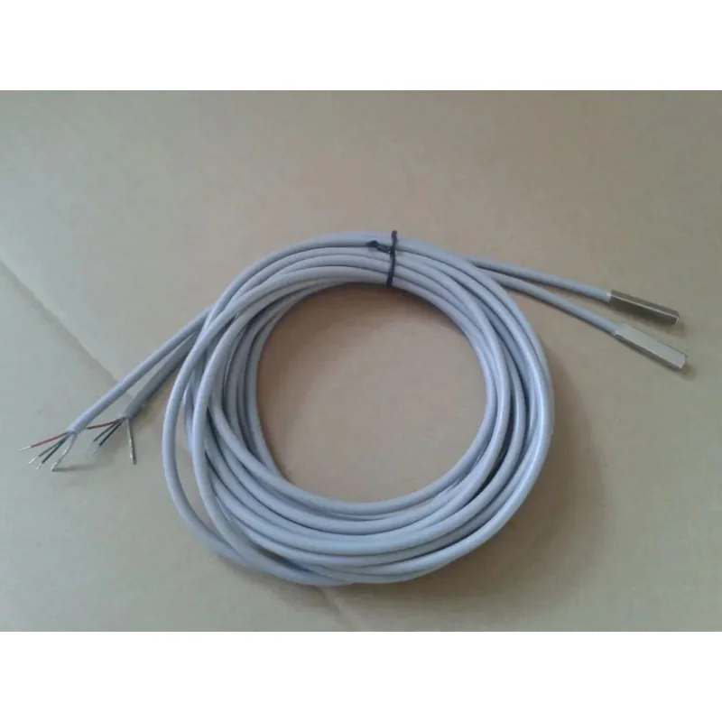 DS18b20 SMD Temperature Sensor Water Temperature Probe Waterproof Type High Temperature Resistant Silicone Wire